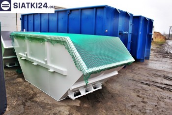 Siatki Łaziska Górne - Siatka przykrywająca na kontener - zabezpieczenie przewożonych ładunków dla terenów Łazisk Górnych