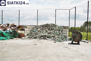 Siatki Łaziska Górne - Siatka zabezpieczająca wysypisko śmieci dla terenów Łazisk Górnych